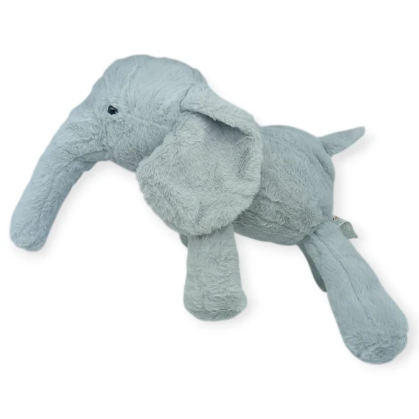 Peluş Sevimli Hayvanlar 65 cm Uyku Arkadaşım Fil - Gri ürün görseli 1