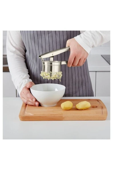 GFN Patates Ezici Ikea A Kalite 24,5 Cm Çap: 8 Cm Paslanmaz Çelik Üzüm Suyu Sıkmak Için Uygundur ürün görseli 1