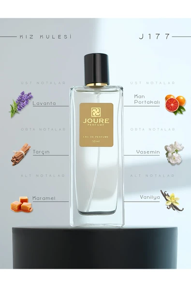 Joure J177 - Afrodizyak Etkili Karamel Vanilya Tatlı Kokulu 50ml Kalıcı Edp Kadın Parfüm ürün görseli 1