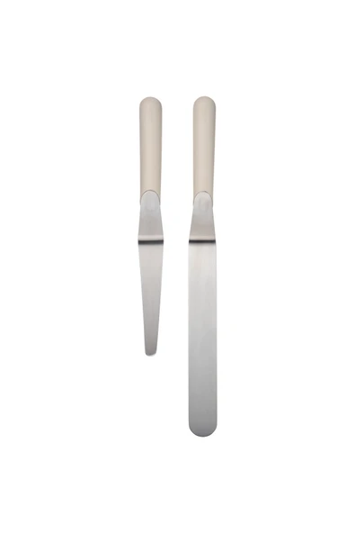 IKEA LATTBAKAD pasta spatulası, gri ürün görseli 1