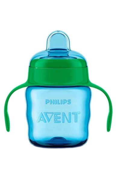 Philips Avent Eğitici Damlatmaz Bardak- Erkek- 6m+ 7oz/200ml Yeşil ürün görseli 1