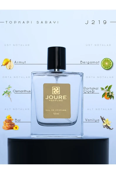 Joure J219 - Cıtrus Deri Taze Baharatlar Kokulu 50ml Kalıcı Edp Erkek Parfüm ürün görseli 1