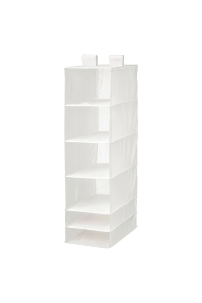 IKEA Asılabilir Düzenleyici 35x45x125 Cm Beyaz Renk Kumaş:%100 polyester ürün görseli 1