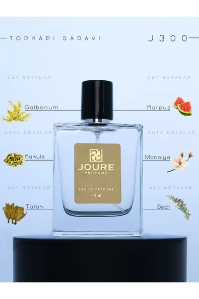 Joure J300 - Aromatik Meyveli Ferah Kokulu 50ml Kalıcı Edp Erkek Parfüm ürün görseli 1