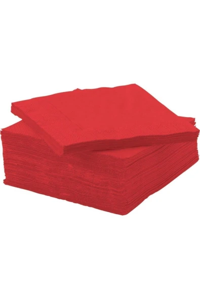 IKEA 50 Adet Fantastik Kırmızı Kahve Yanı Küçük 24 X 24 Cm Peçete ürün görseli 1