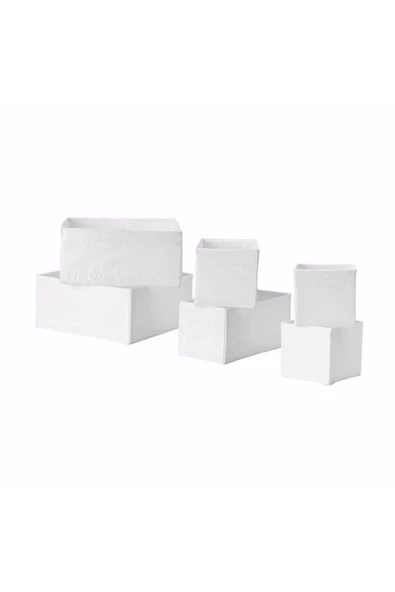 IKEA Skubb Kutu Seti, Beyaz ürün görseli 1