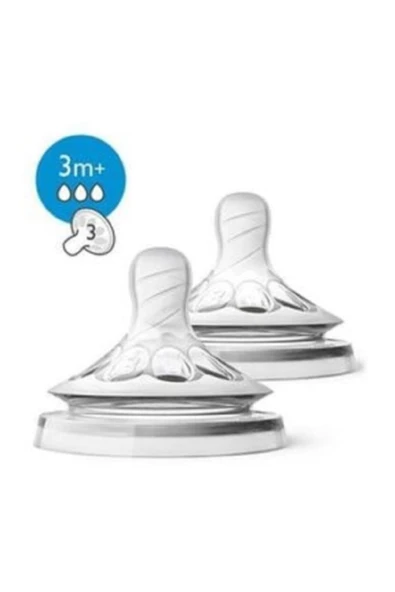 Philips Avent Natural Biberon Emziği 3 Delik ürün görseli 1