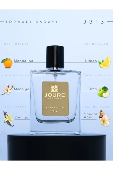 Joure J313 - Odunsu Aromatik Ferah Kokulu 50ml Kalıcı Edp Erkek Parfüm ürün görseli 1