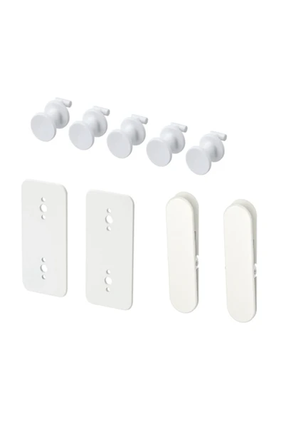 IKEA SKÅDIS çok amaçlı pano parçası, ataş, 9 PARÇA ürün görseli 1