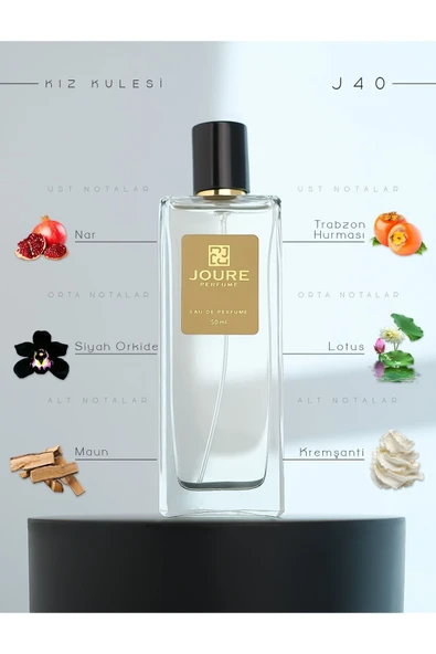 Joure J40 - Çiçeksi Pudralı Meyveli Kokulu 50ml Kalıcı Edp Kadın Parfüm ürün görseli 1