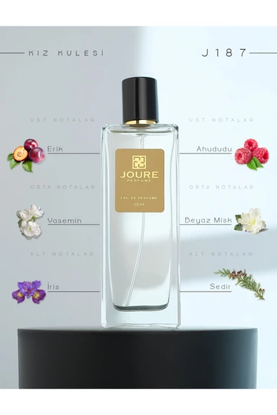 Joure J187 - Fresh Tatlı Meyveli Kokulu 50ml Kalıcı Edp Kadın Parfüm ürün görseli 1