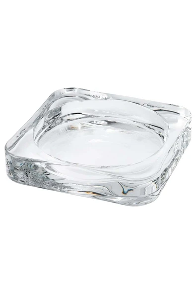 IKEA Glasıg Cam Mum Tabağı 10x10 Cm 60259143 ürün görseli 1