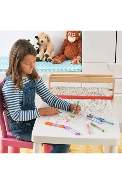 IKEA Mala Boyama/çizim Kutusu, Huş - Resim 3