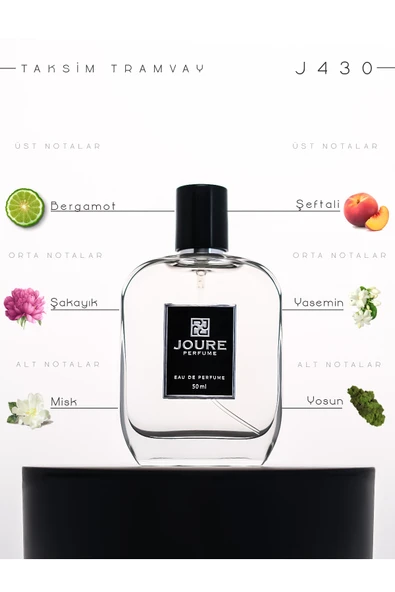 J430 - Beyaz Çiçekler Fresh Meyveli Kokulu 50ml Kalıcı Edp Unısex Parfüm ürün görseli 1