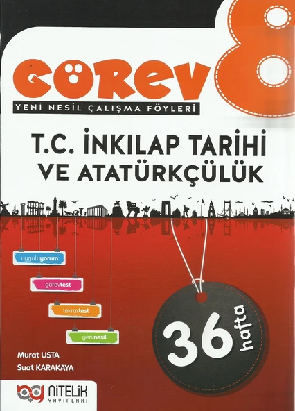 NİTELİK 8.SINIF GÖREV İNKILAP TARİHİ ürün görseli 1