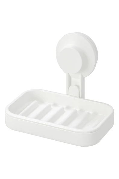 IKEA TISKEN beyaz sabunluk ürün görseli 1