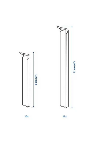 IKEA BEVARA paket mandalı, çeşitli renkler, 26 parça - Resim 5