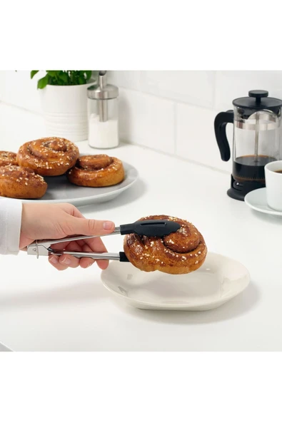 IKEA TILLAMPAD Paslanmaz Çelik Maşa Seti, 18 cm - Resim 4