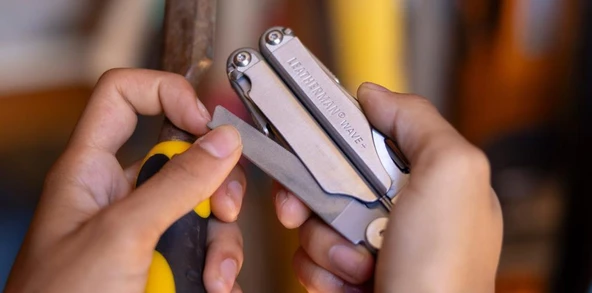 Leatherman Wave+ Black Penseli Multitool 18F Siyah - Resim 5
