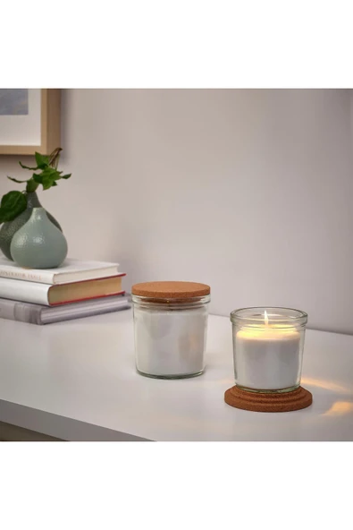 IKEA Rönnspırea Mum Için Kapak Mantar 8 Cm 70521978 ürün görseli 1