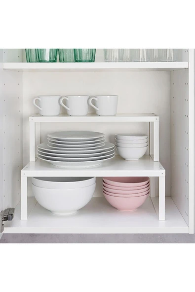 IKEA Eshlee VARIERA  dolap içi düzenleyici 46x29x16 cm - beyaz ürün görseli 1