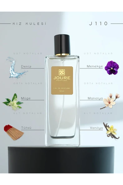 Joure J110 - Ferah Menekşe Pudralı Kokulu 50ml Kalıcı Edp Kadın Parfüm ürün görseli 1