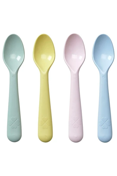 IKEA Kalas Çocuk Kaşık seti Pastel Tonlar 4 Adet ürün görseli 1