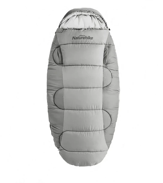 NATUREHİKE PS200 OVAL UYKU TULUMU -4°C ürün görseli 1