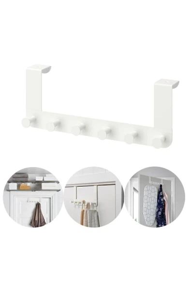 IKEA Enudden Kapı Arkası Askısı 6 Bölmeli Metal ürün görseli 1