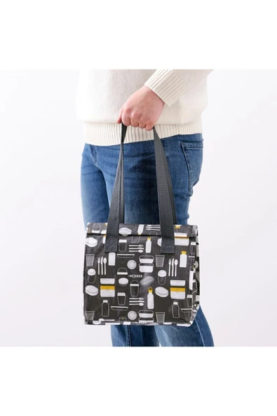 IKEA Fladdrıg Yemek Çantası Gri - Resim 3