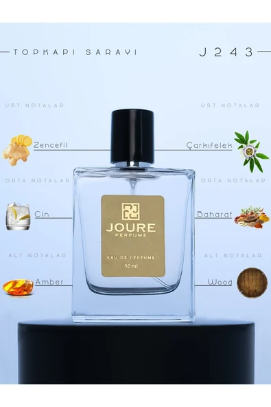 J243 - Sıcak Baharatlar Aromatik Kokulu 50ml Kalıcı Edp Erkek Parfüm ürün görseli 1