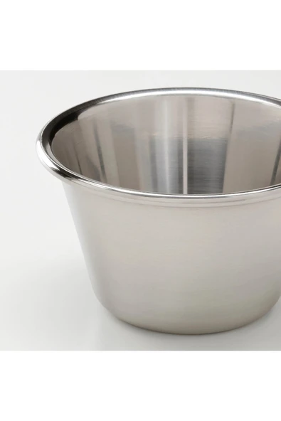 IKEA GRILLTIDER sos çerez kasesi, paslanmaz çelik, 4 parça - Resim 2