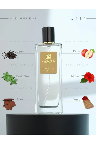 Joure J114 - Taze Baharatlar Floral Pudralı Kokulu 50ml Kalıcı Edp Kadın Parfüm ürün görseli 1