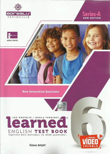 BOREALIS 6.SINIF LEARNED ENGLISH TEST BOOK ürün görseli 1