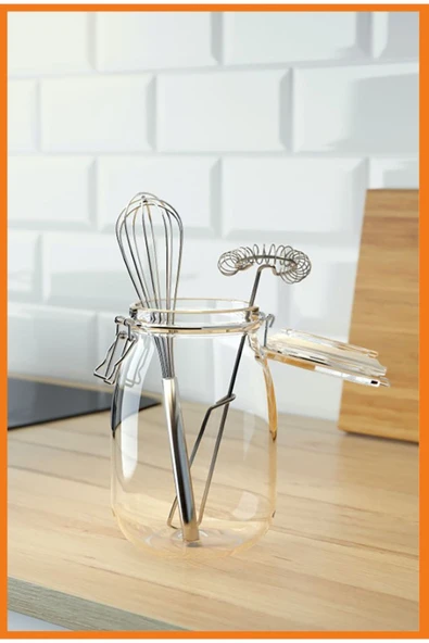 IKEA İkili Çırpıcı Seti 26 Cm Paslanmaz Çelik - Resim 4