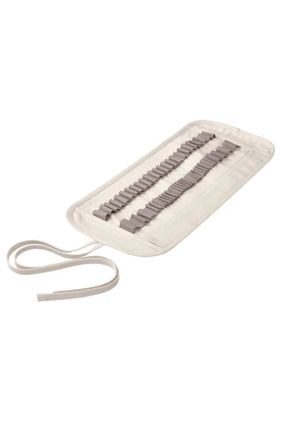 IKEA SOLFÅGEL bej 46x21 cm katlanır kalem kutusu ürün görseli 1