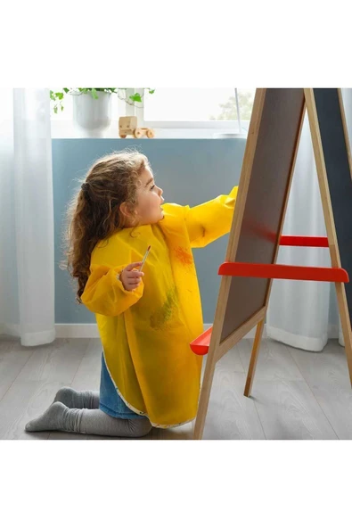 IKEA Mala Boyama Aktivite Önlüğü Uzun Kollu Sarı 60 Cm ürün görseli 1