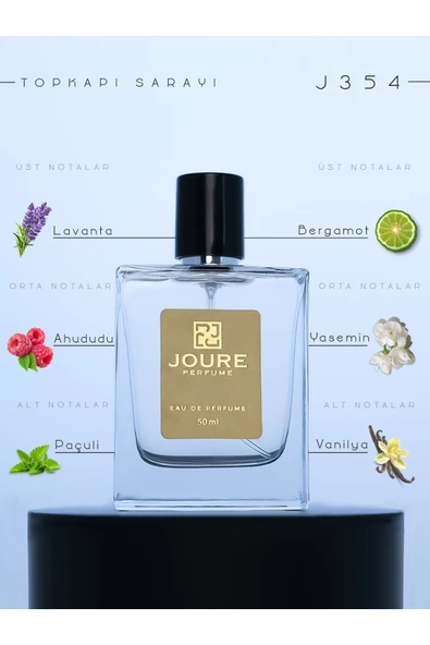 J354 - Tatlı Kahve Vanilya Kokusu 50ml Edp Kalıcı Erkek Parfüm ürün görseli 1