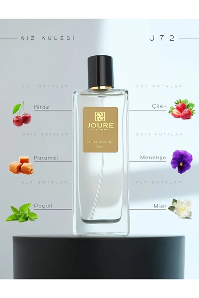 Joure J72 -afrodizyak Etkili Ferah Tatlı Meyveli Kokulu 50ml Kalıcı Edp Kadın Parfüm ürün görseli 1