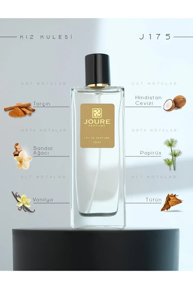 Joure J175 - Odunsu Vanilya Sıcak Baharatlar Pudralı Kokulu 50ml Kalıcı Edp Kadın Parfüm ürün görseli 1