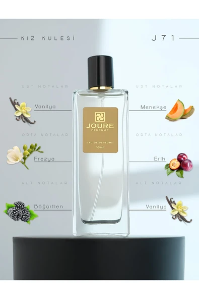 Joure J71 - Çiçeksi Meyveli Tatlı Ferah Kokulu 50ml Kalıcı Edp Kadın Parfüm ürün görseli 1