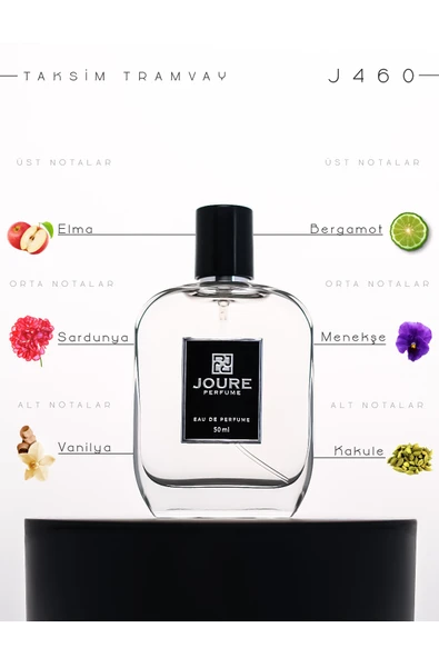 Joure J460 - Sıcak Baharatlar Vanilya Lavanta Kokulu 50ml Kalıcı Edp Unısex Parfüm ürün görseli 1