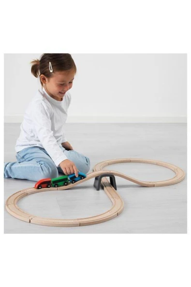 IKEA Lıllabo Tren Seti, Çok Renkli - Resim 3