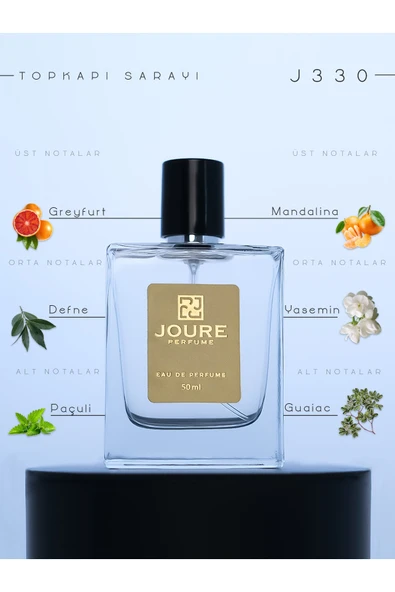 Joure J330 - Fresh Cıtrus Sucul Notalar Kokulu 50ml Kalıcı Edp Erkek Parfüm ürün görseli 1