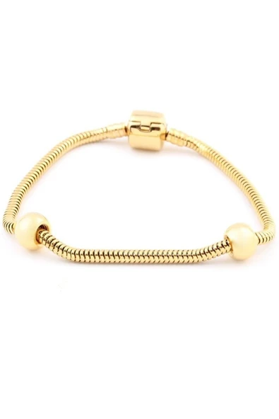 Çelik Charm Bileklik 16 cm ürün görseli 1