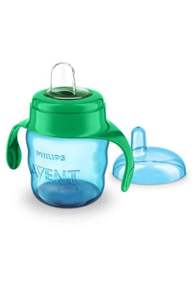 Philips Avent Scf551/05 Eğitici Damlatmaz Bardak 6 Ay + 7oz/200 ml Yeşil ürün görseli 1