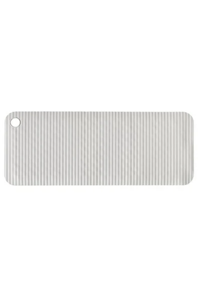 IKEA Vantuzlu Banyo Ayak Kaydırmaz Matı 33x84 cm Gri Renk Küvet-Duş İçi Kauçuk ürün görseli 1