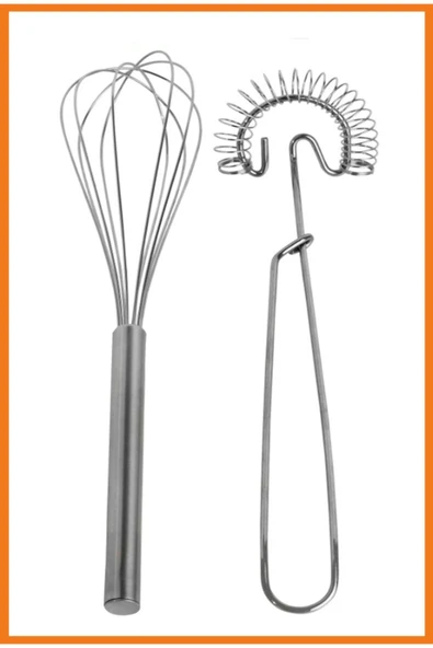 IKEA İkili Çırpıcı Seti 26 Cm Paslanmaz Çelik ürün görseli 1