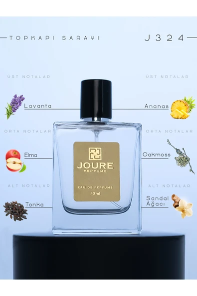 J324 - Meyveli Tatlı Aromatik Kokulu 50ml Kalıcı Edp Erkek Parfüm ürün görseli 1