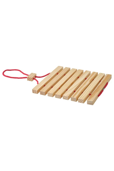 IKEA HALVNÄBB nihale, parlak kırmızı-çam, 16-32x20 cm impala ticaret ürün görseli 1